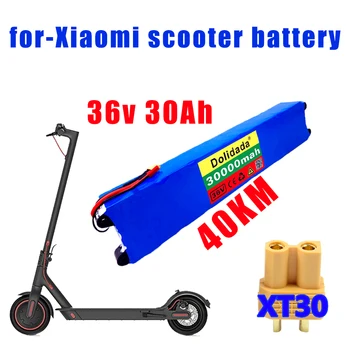 36v 30ah Scooter Pil Paketi Xiaomi Mijia M365 Elektrikli Scooter Hoverboard Bms Kurulu 30000mah Şarj Edilebilir Piller