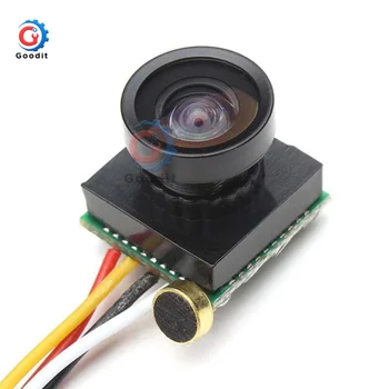 600TVL 1/4 1.8 mm CMOS 170 Derece Geniş Açı Lens FPV Mikro Kamera 3.7-5V RC Yarış Freestyle Drones Uçak Sensörü Kamera