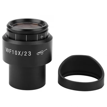 AT35 WF10X / 23 Mikroskop Geniş Açı Mercek Oküler Göz Noktası Lens Ayarlanabilir Geniş Alan 30Mm Geniş Alan Mikroskop Mercek