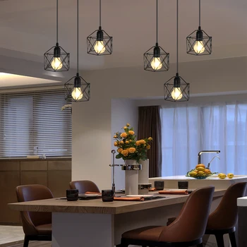 Avize Led tavan aydınlatma Vintage iskandinav tarzı asılı lamba mutfak yemek oturma odası ev yılbaşı dekoru kolye ışık