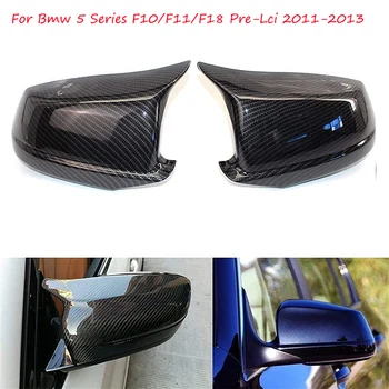 BMW 5 Serisi için F10 / F11 / F18 Pre-Lci 2011 2012 2013 Araba dikiz aynası Yan Ayna Kapağı Dikiz Aynası Kapağı Yedek Parçalar