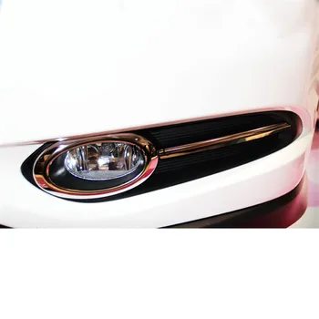 Honda HRV için HR-V Vezel 2014 2015 2016 2017 2018 Araba Styling ABS Krom Araba Ön Sis aydınlatma koruması Trim Sis Lambası Koruyucu Çerçeve
