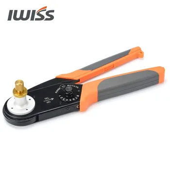 IWSS HD - 0812D 4 Girinti sıkma aleti için AWG12-8 Ağır Kapalı Varil Pin ve Soket Katı Kontaklar Entegre Pozisyoner