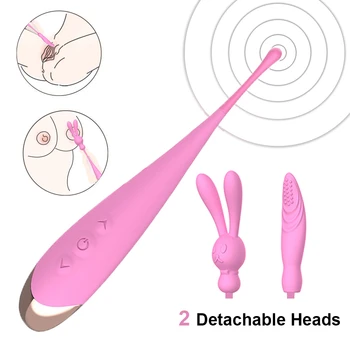 Klitoral G Noktası Yüksek Frekanslı Güçlü Vibratör Yetişkin Seks Oyuncakları Kadınlar İçin Stimilate Meme Ve Klitoris Hızlı Orgazm