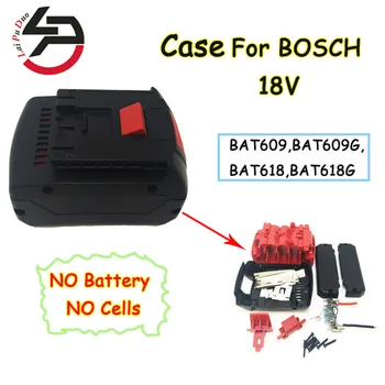 LPD 18v Şarj Edilebilir Piller için Bosch Plastik Kabuk (Kutu İçinde Hücre Yok) Li-İon