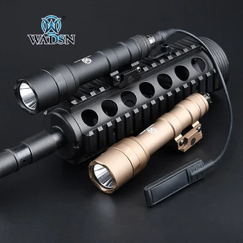 M600 M600U M600B Metal El Feneri Taktik İzci ışık LED Picatinny Ray Airsoft AR15 aksesuarları Silah tabanca WADSN