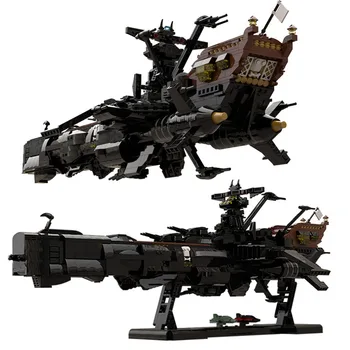 MOC Yapı Taşı Oyuncak Uzay Savaş Gemisi Arcadia Komik 
