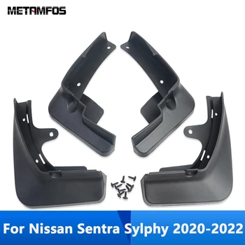 Nissan Sentra Sylphy 2020 için 2021 2022 çamurluk Çamurluk Splash Guard Çamur Flep Splasher Çamurluk Çamurluk Aksesuarları Araba Styling