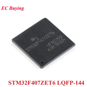 STM32F407ZET6 LQFP-144 STM32 F407ZET6 STM32F407 LQFP144 Cortex-M4 32-bit Mikrodenetleyici MCU IC Denetleyici Çip Yeni Orijinal