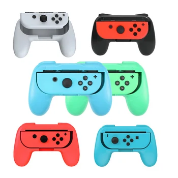 Sol + Sağ Joycon Braketi Tutucu Oyun Kolu El Kavrama Kılıf Nintendo Anahtarı Oled NS Joy-Con Denetleyici Grip Standı Desteği