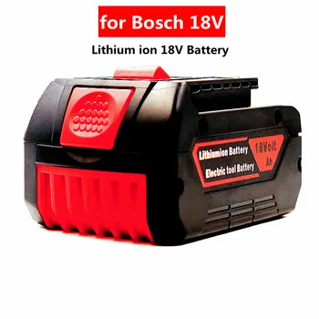 Son Yükseltilmiş 18650 Şarj Edilebilir Pil 18V 6.0 Ah lityum iyon batarya için Yedek Bosch 18v Pil BAT609 BAT609G BAT618