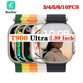 T900 Ultra akıllı saat Toptan IWO Ultra akıllı saat 1.99 İnç Kalp Hızı Kadın Erkek Arama Bluetooth Çağrı Pasometre Spor