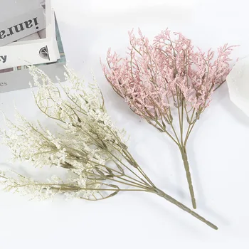 Yapay Darı Çim Bitki Simülasyon ipek çiçek Eyebright Düğün Düzenleme Dekorasyon Ev masa süsü Sahte Buket