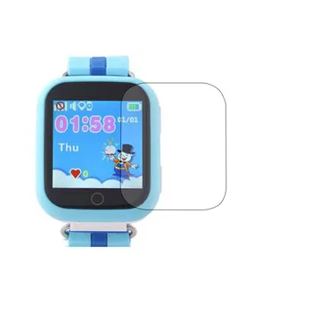 Yumuşak Clear Ekran Koruyucu koruyucu film Guard Q750 Q100 akıllı saat gps takip cihazı Konumu Bebek Çocuk Çocuk Güvenli Smartwatch