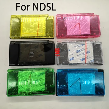 Şeffaf Kabuk Durumda NDSL DSL DS NDS Lite Onarım Konut Tam Set Oyun Konsolu Açık Yeşil Pembe Sarı